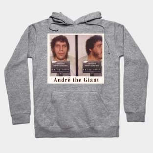 André the Giant Mug Shot Hoodie